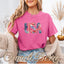 USA Faux Patchwork Letters America 250 Shirt
