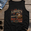 Life, Liberty & The Hot Dogs Patriotic Eagle BBQ America 250 Tank Top