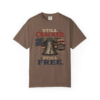 Liberty Bell "Still Cracked, Still Free" Patriotic T-Shirt, America 250
