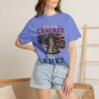 Liberty Bell "Still Cracked, Still Free" Patriotic T-Shirt, America 250