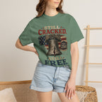 Liberty Bell "Still Cracked, Still Free" Patriotic T-Shirt, America 250