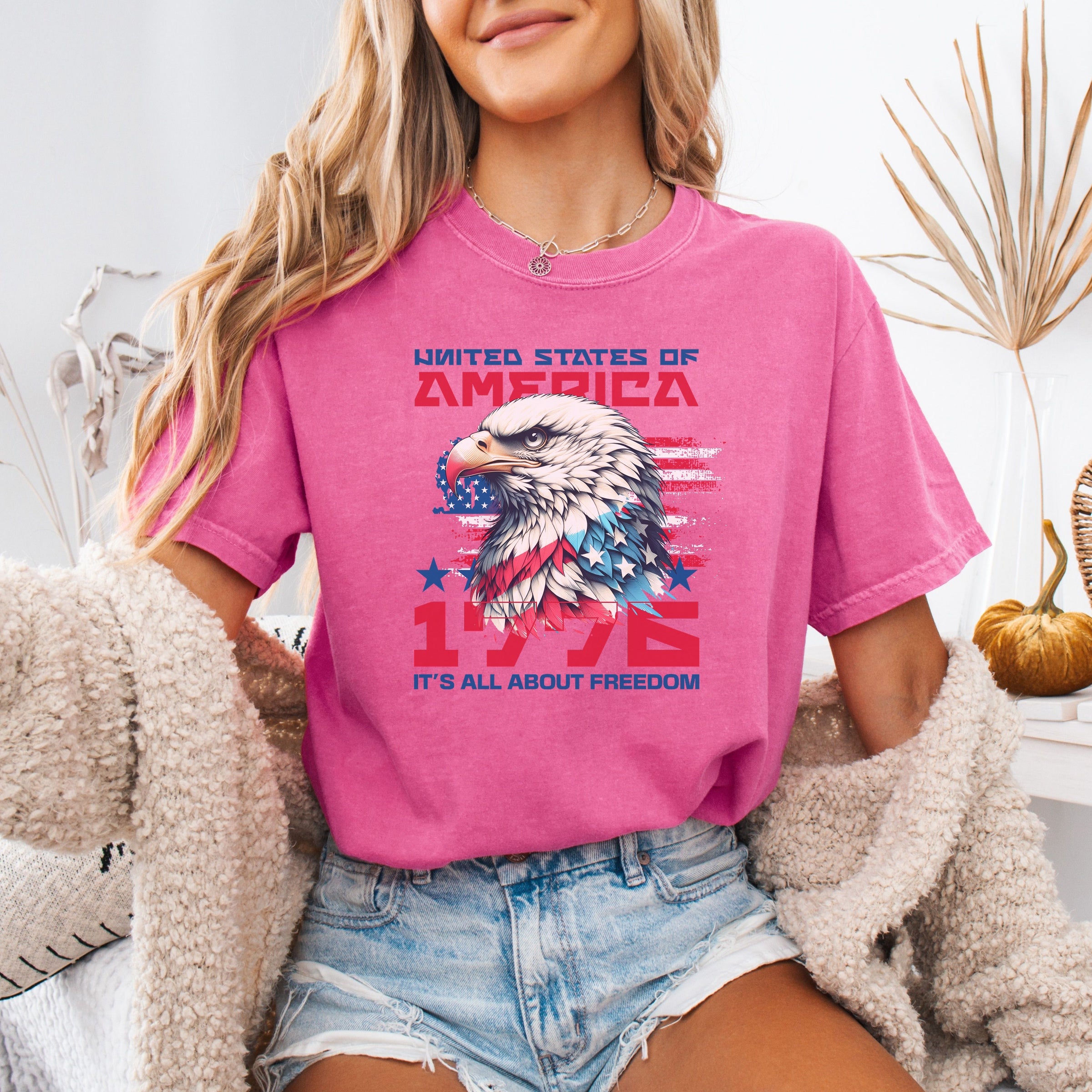 American Eagle 1776 Flag America 250 Shirt