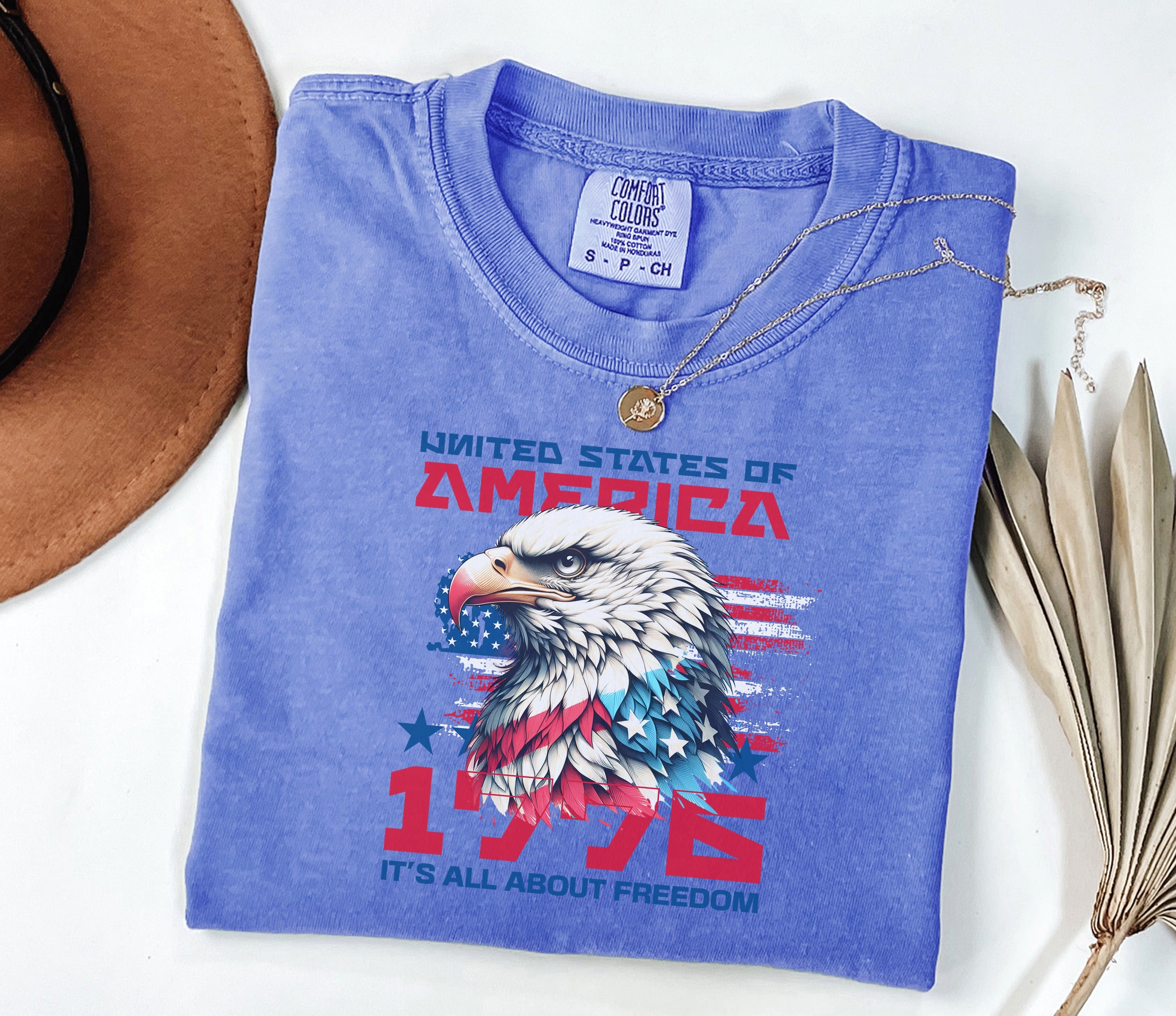 American Eagle 1776 Flag America 250 Shirt