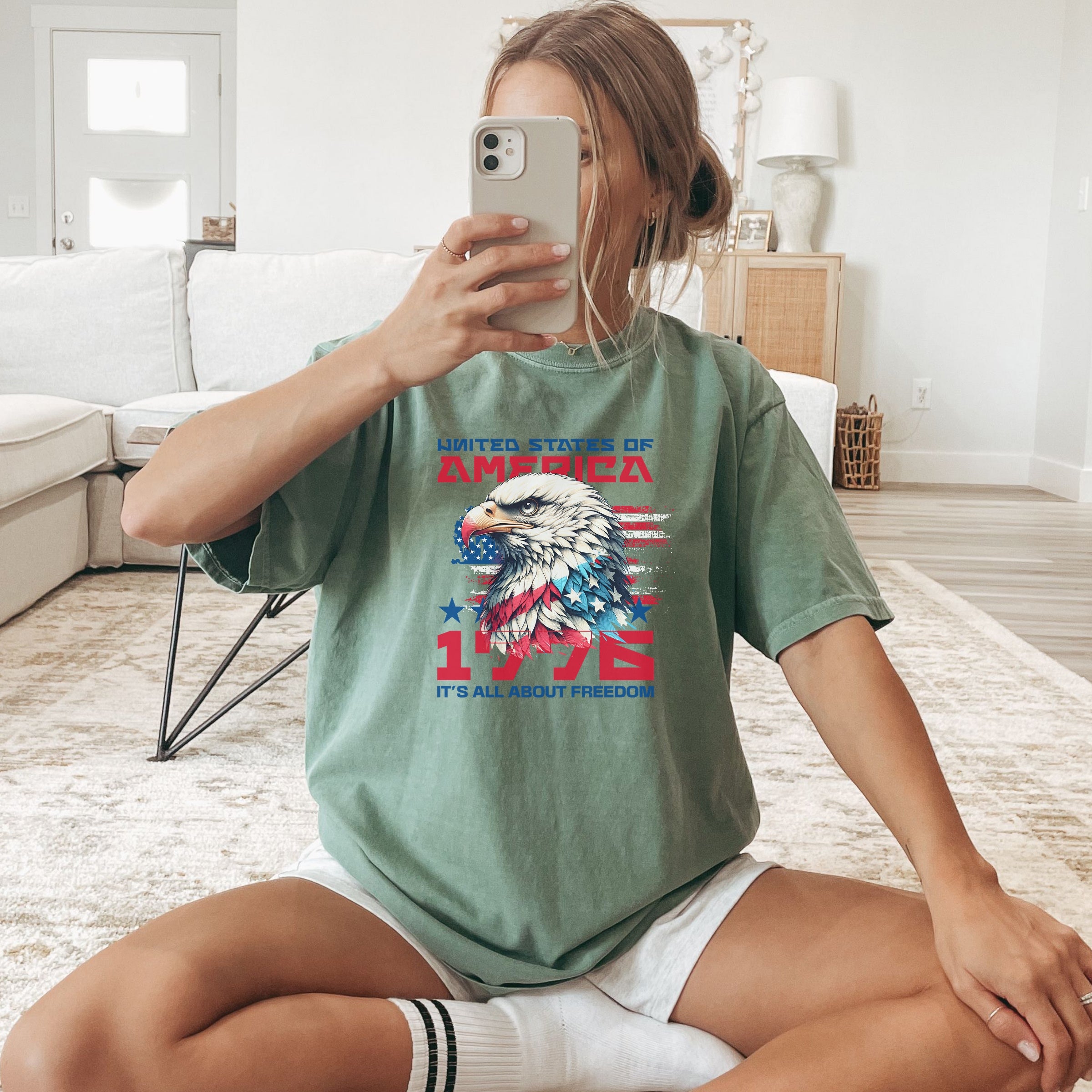 American Eagle 1776 Flag America 250 Shirt Main image