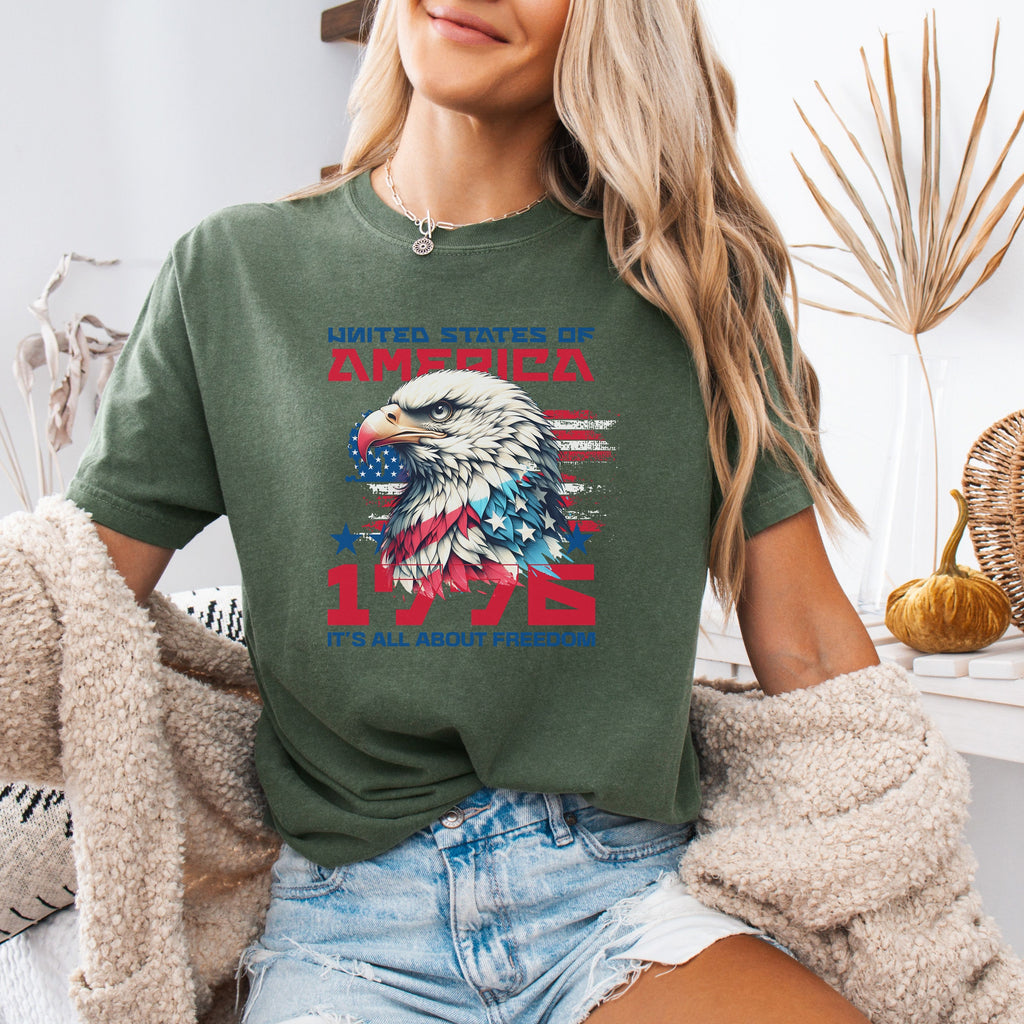American Eagle 1776 Flag America 250 Shirt