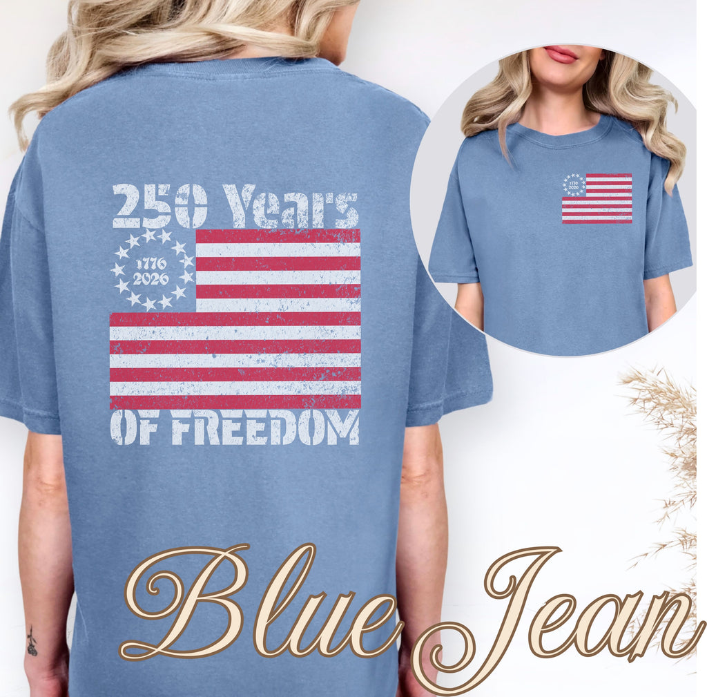 America 250 Retro Flag Shirt