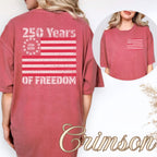America 250 Retro Flag Shirt
