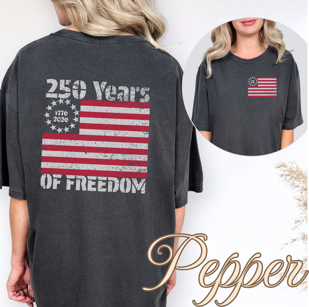 America 250 Retro Flag Shirt