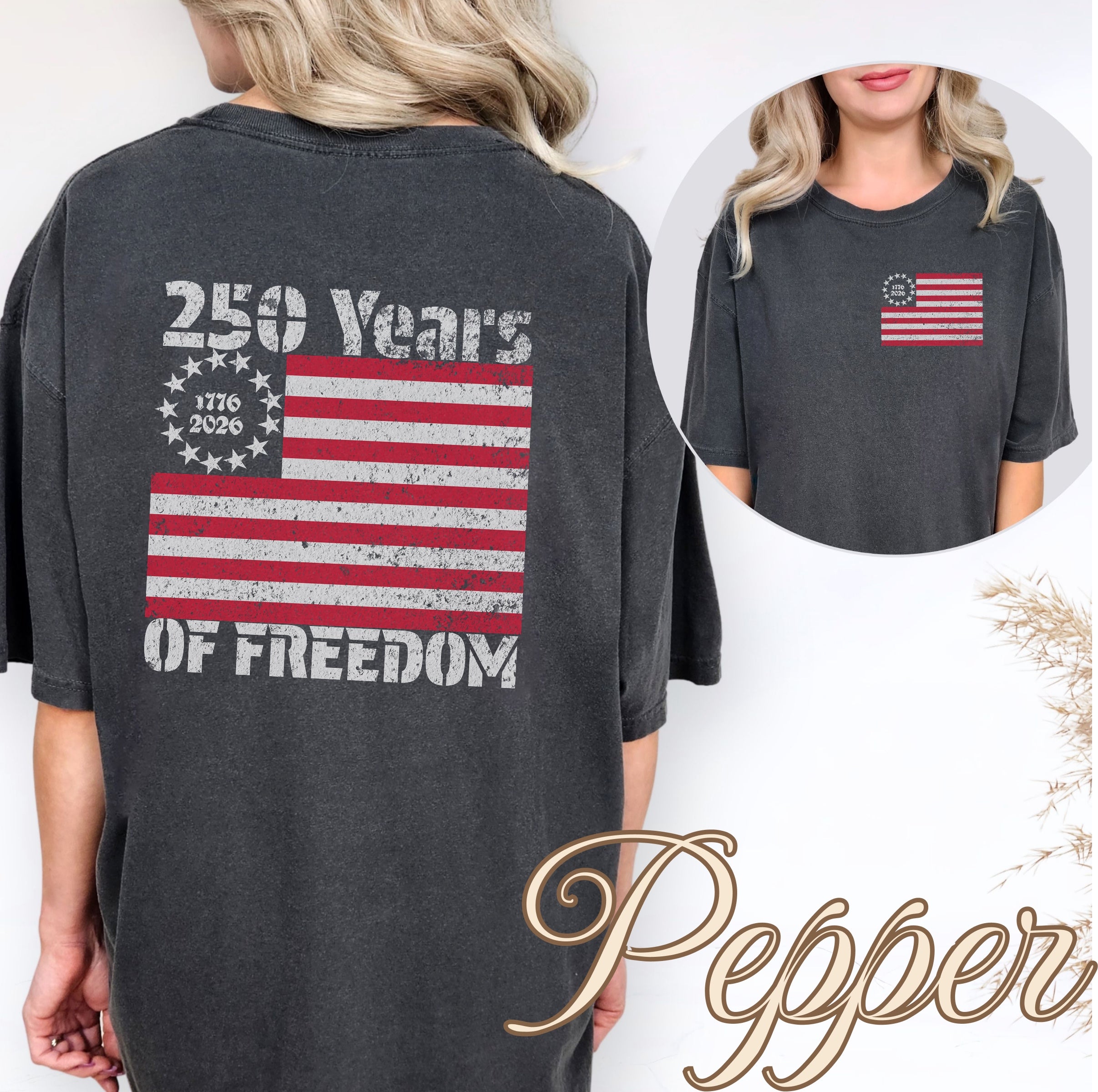 America 250 Retro Flag Shirt