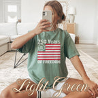 Retro Vintage America 250 Flag Shirt
