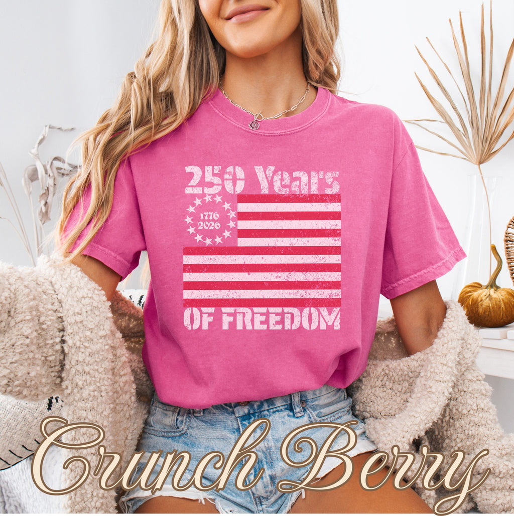 Retro Vintage America 250 Flag Shirt