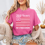 Retro Vintage America 250 Flag Shirt