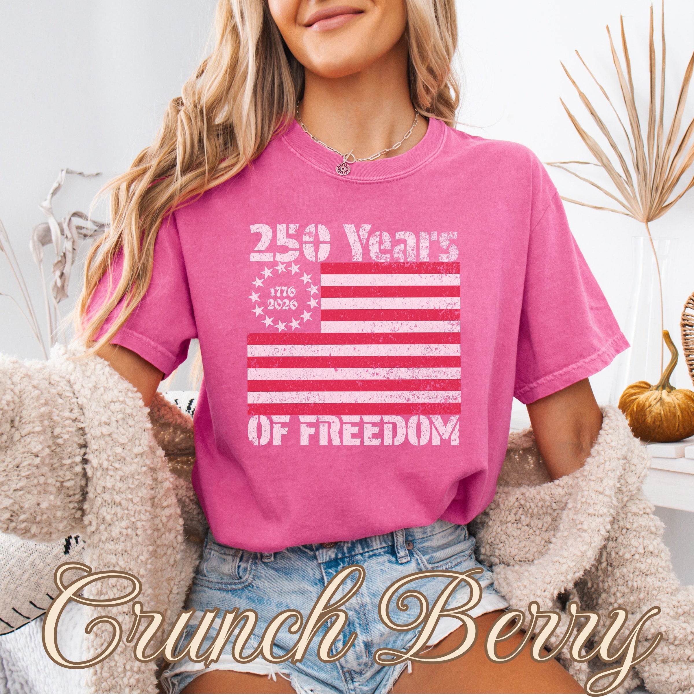 Retro Vintage America 250 Flag Shirt
