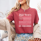 Retro Vintage America 250 Flag Shirt