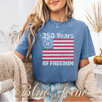 Retro Vintage America 250 Flag Shirt