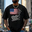 Distressed Vintage Jets Flag America 250 Shirt