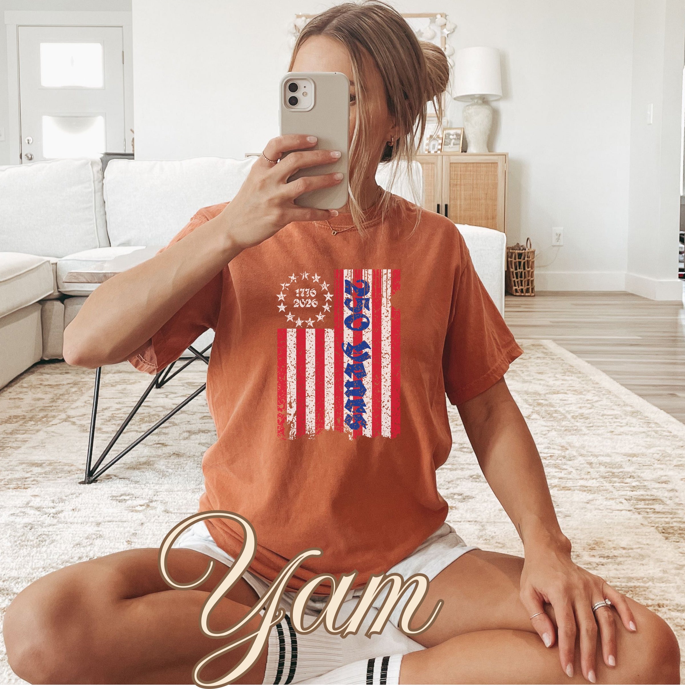 1776–2026 Betsy Ross Flag America 250 Shirt Secondary image