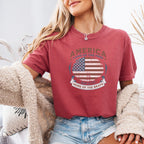 Land of the Free America 250 Flag Shirt