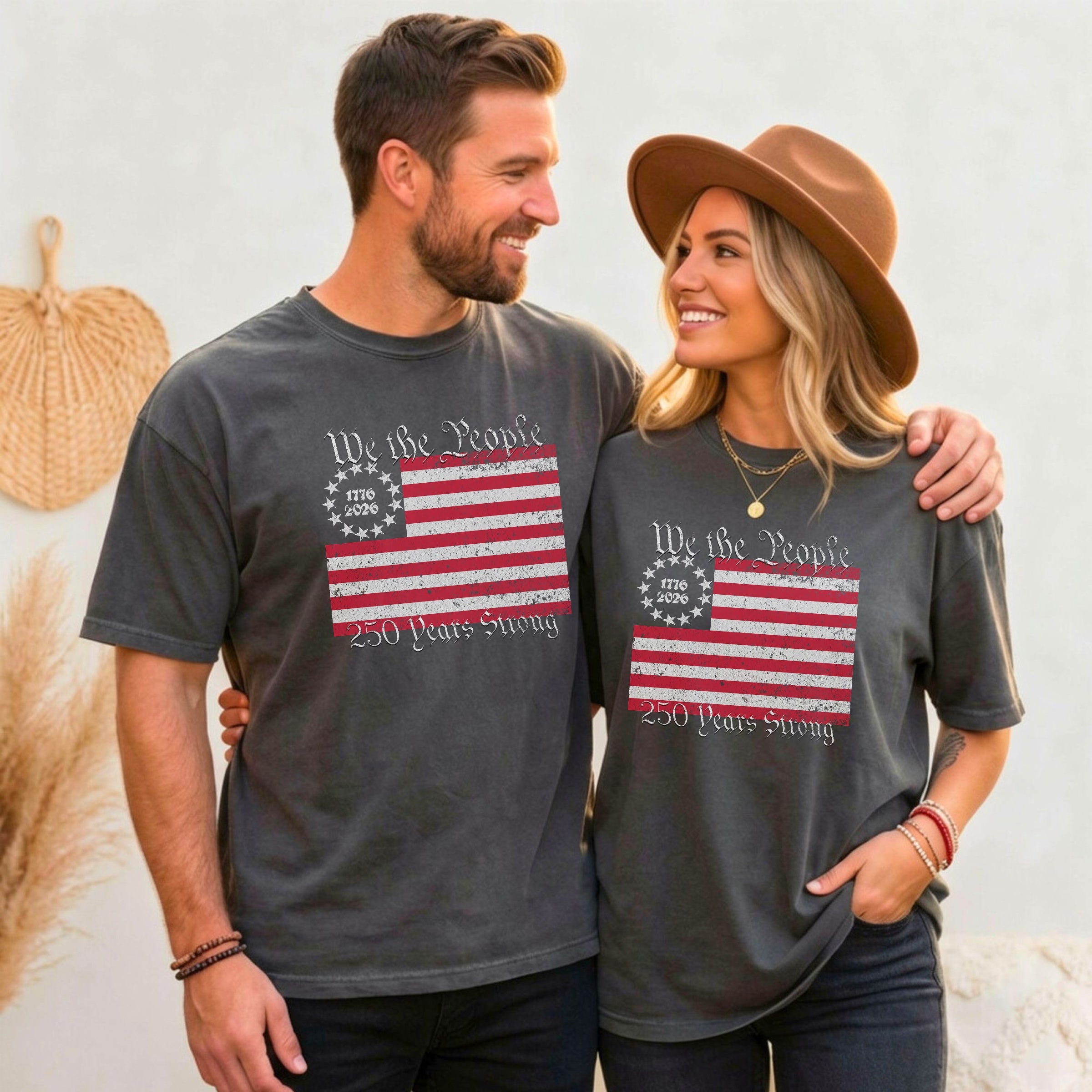 We The People 250 Years American Flag Shirt Main image
