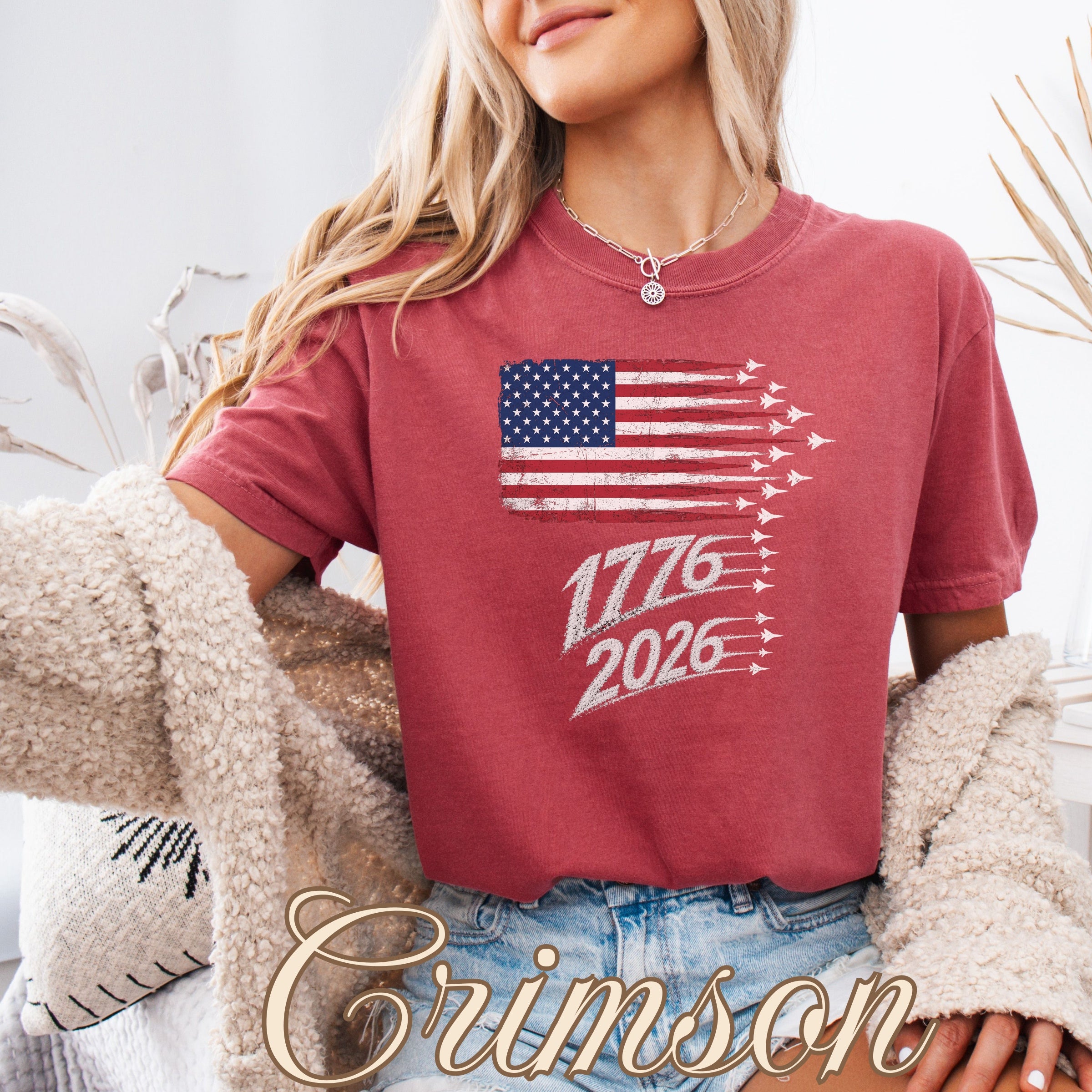 Jets Flag 1776–2026 America 250 Shirt