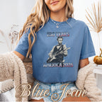 Abraham Lincoln Playing Guitar America 250 Shirt