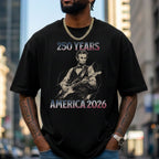 Abraham Lincoln Playing Guitar America 250 Shirt