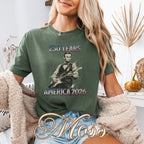 Abraham Lincoln Playing Guitar America 250 Shirt