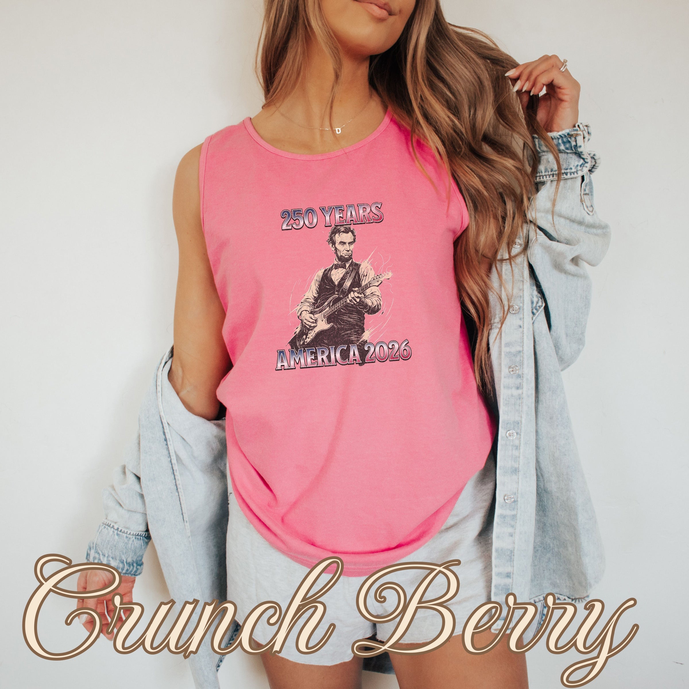 Abraham Lincoln Guitar America 250 Tank Top