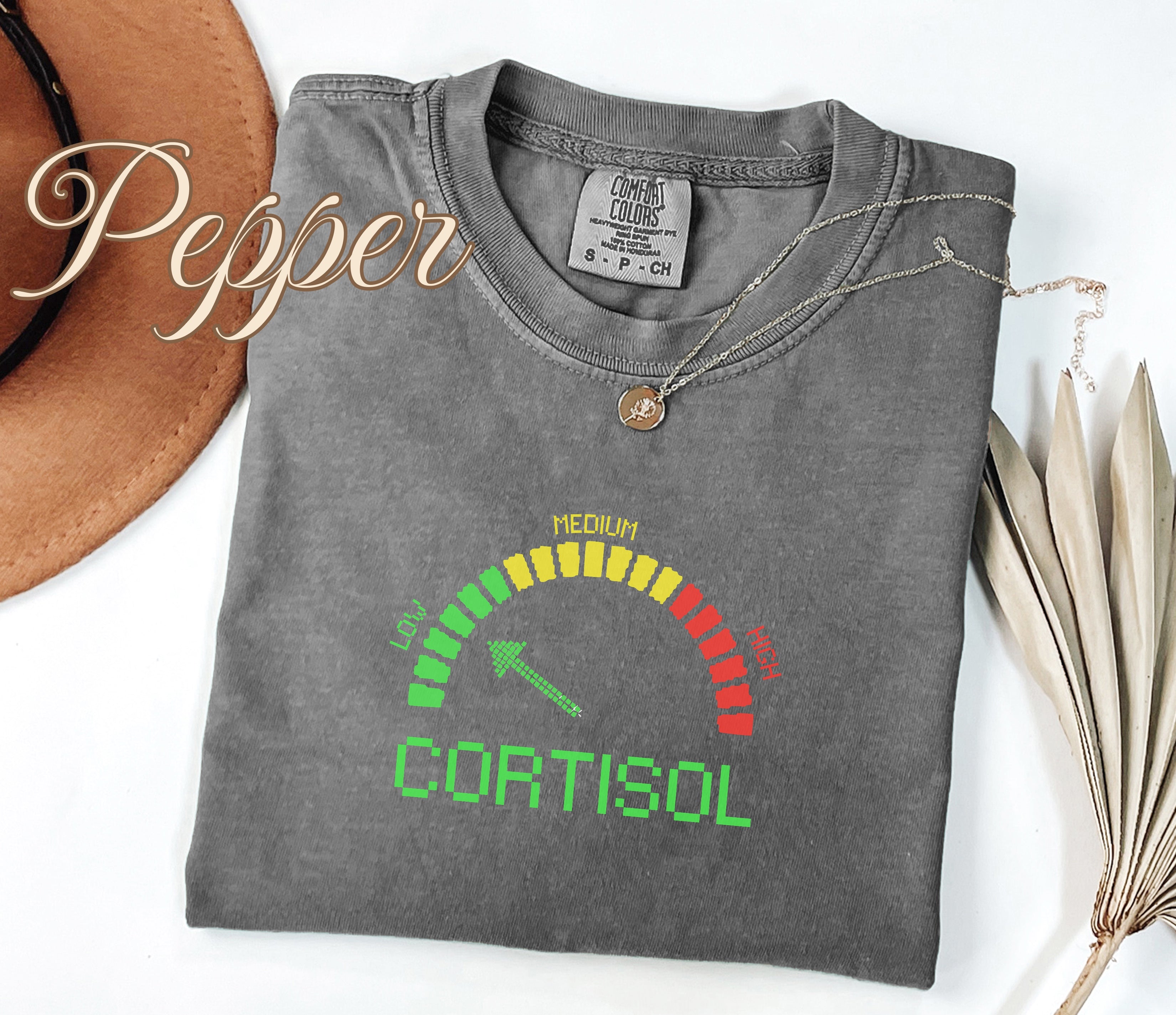 Low Cortisol Level Funny Stress Shirt