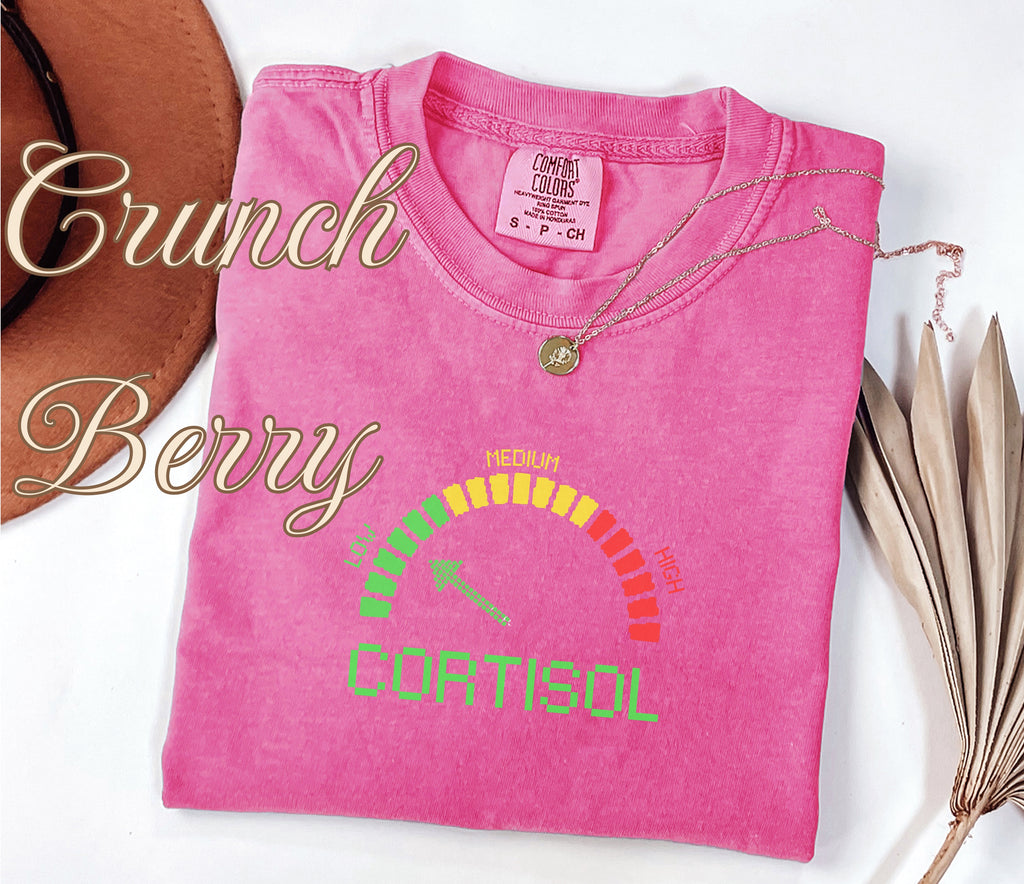 Low Cortisol Level Funny Stress Shirt
