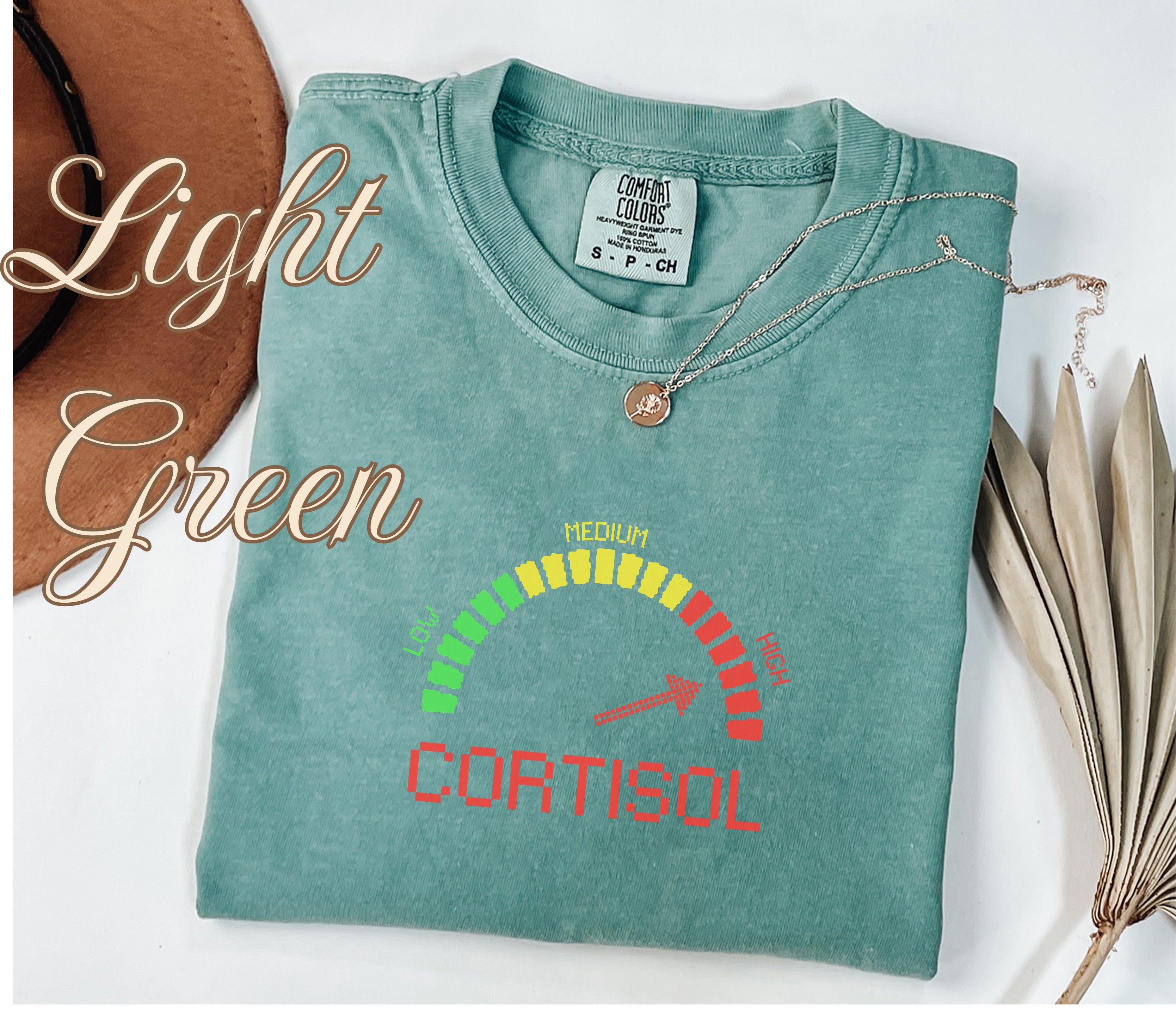 High Cortisol Level Funny Stress Shirt