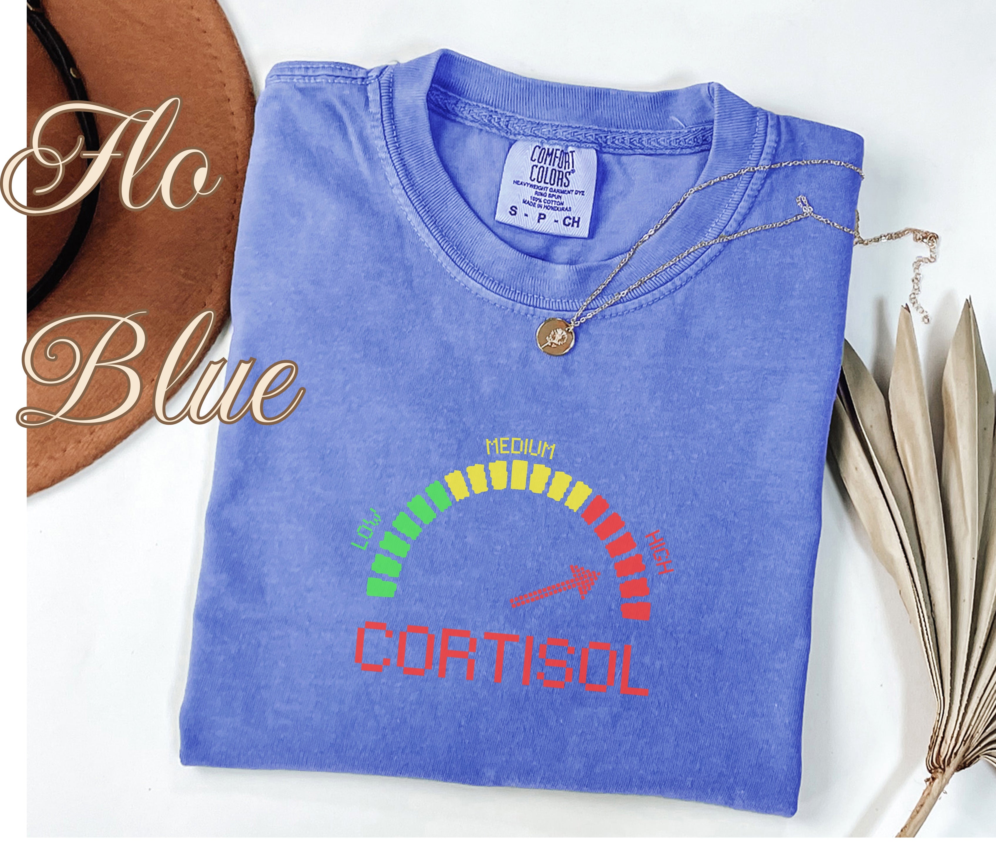High Cortisol Level Funny Stress Shirt