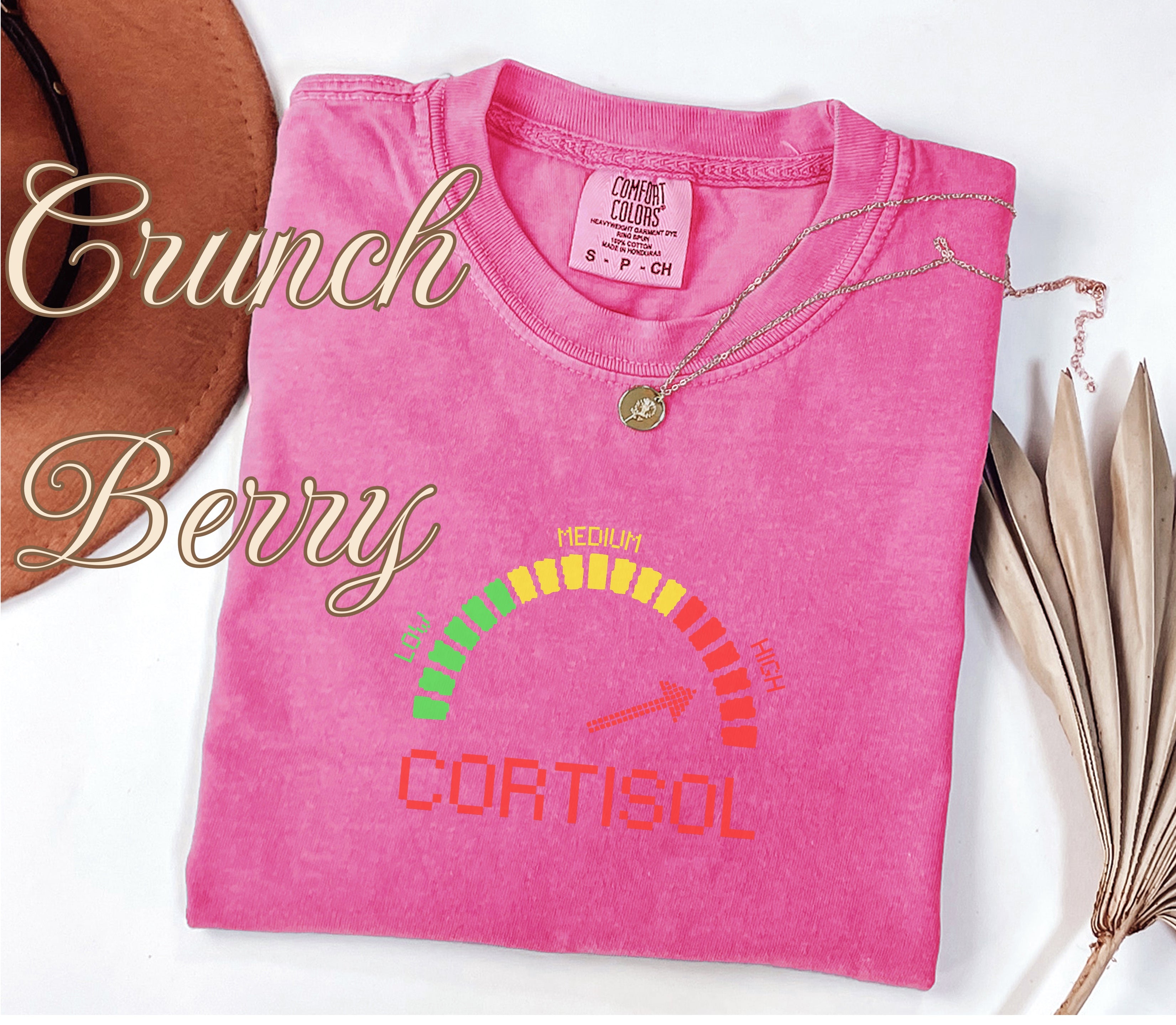 High Cortisol Level Funny Stress Shirt