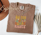 Big Fan of Human Rights Retro Peace Shirt