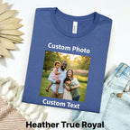 Custom Photo & Text Bootleg Shirt