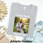 Custom Photo & Text Bootleg Shirt