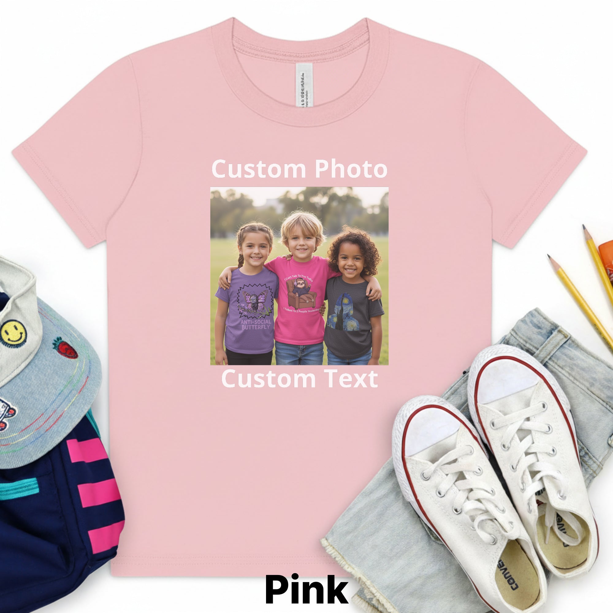 Custom Photo Youth Shirt