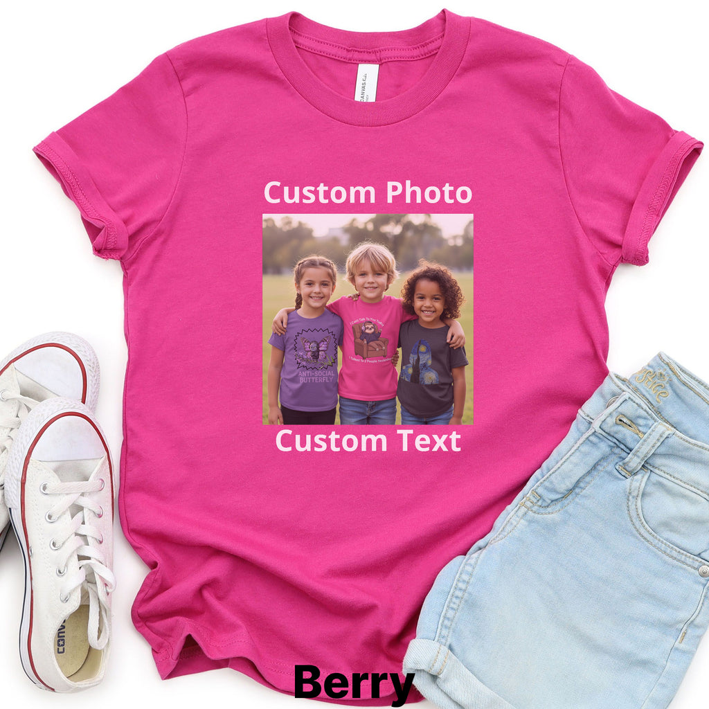 Custom Photo Youth Shirt