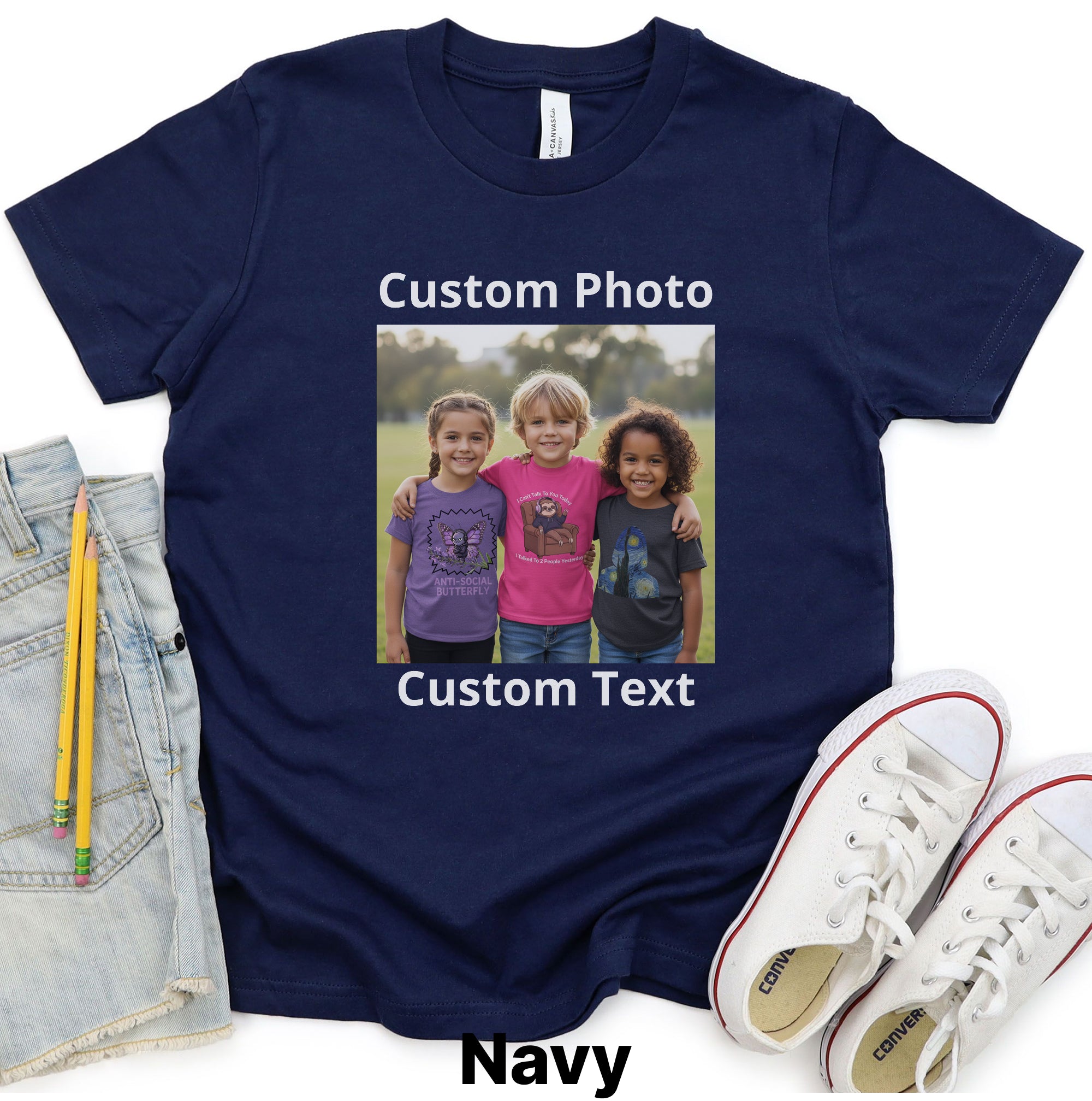 Custom Photo Youth Shirt