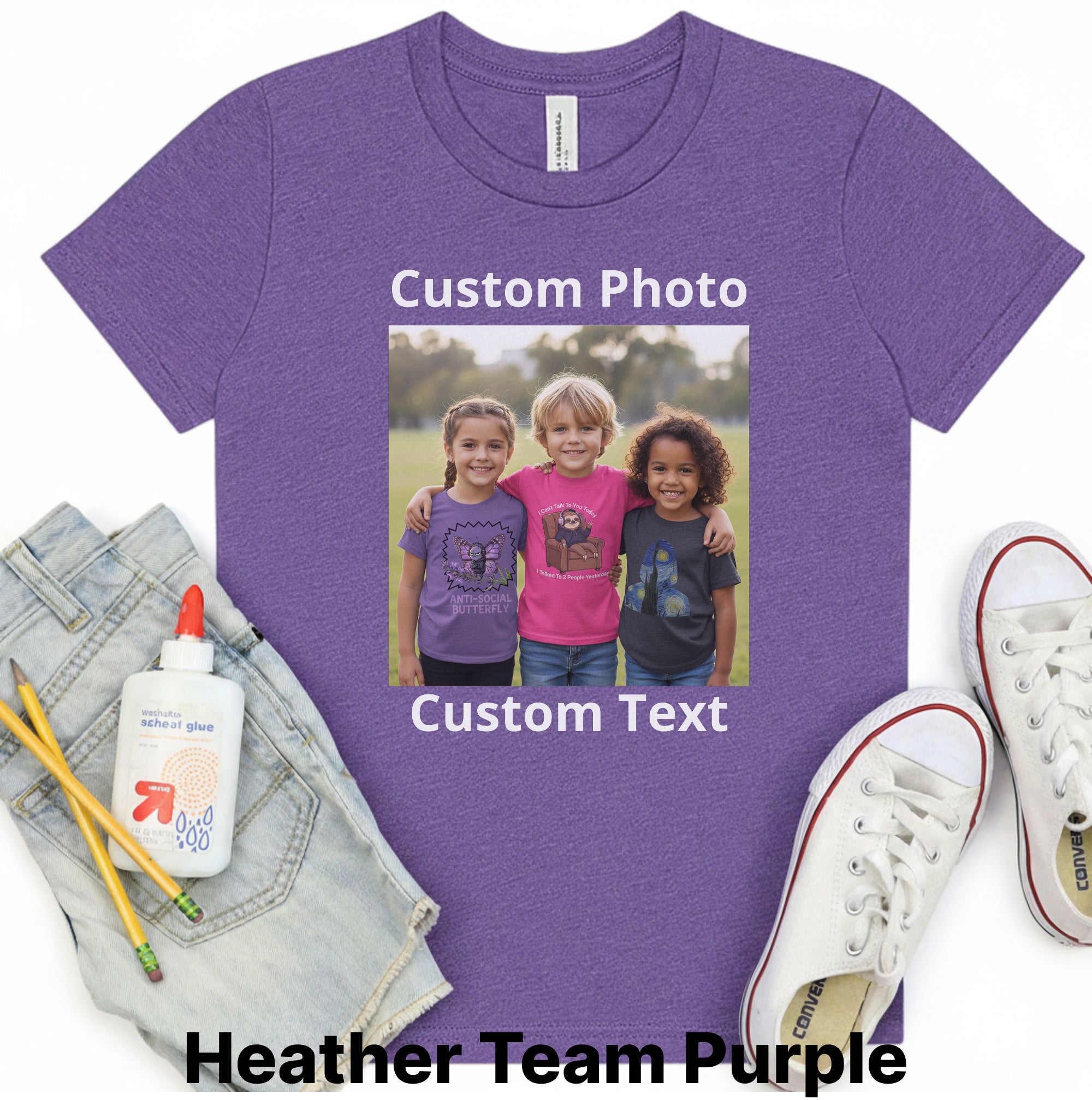 Custom Photo Youth Shirt