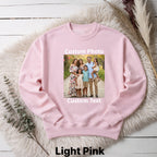 Custom Photo Bootleg Crewneck Sweatshirt