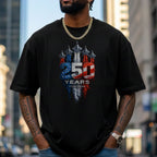America 250 Military Jets Patriotic Tee