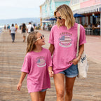 Home of the Brave, Land of the Free 250 Flag Youth Tee