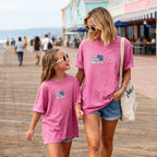 God Bless America Distressed Flag 250 Youth Tee