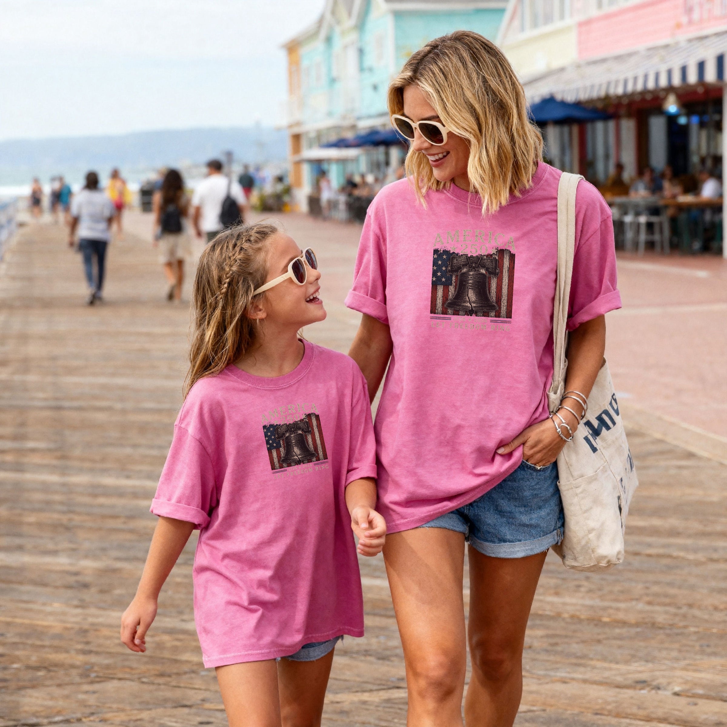 America 250 Liberty Bell Vintage Youth T-Shirt, Let Freedom Ring
