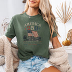 America 250 Anniversary T-Shirt, 1776–2026 Flag Heritage Tee, One Nation One People One Future
