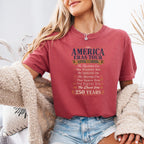 America Eras Tour 1776–2026 Vintage Patriotic T-Shirt — 250 Years Celebration