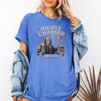 Highly Charged Since 1776 Benjamin Franklin Patriotic Beer America250 T-Shirt