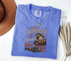 Life, Liberty & The Hot Dogs Patriotic Eagle BBQ America 250 T-Shirt