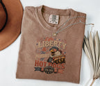 Life, Liberty & The Hot Dogs Patriotic Eagle BBQ America 250 T-Shirt